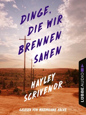 cover image of Dinge, die wir brennen sahen